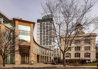 Mixed commercial arcitecture  Sacramento. California